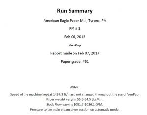 REPORT TYRONE, PA, USA